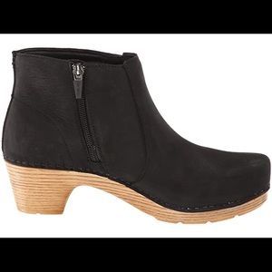 Dansko “Maria” bootie clog